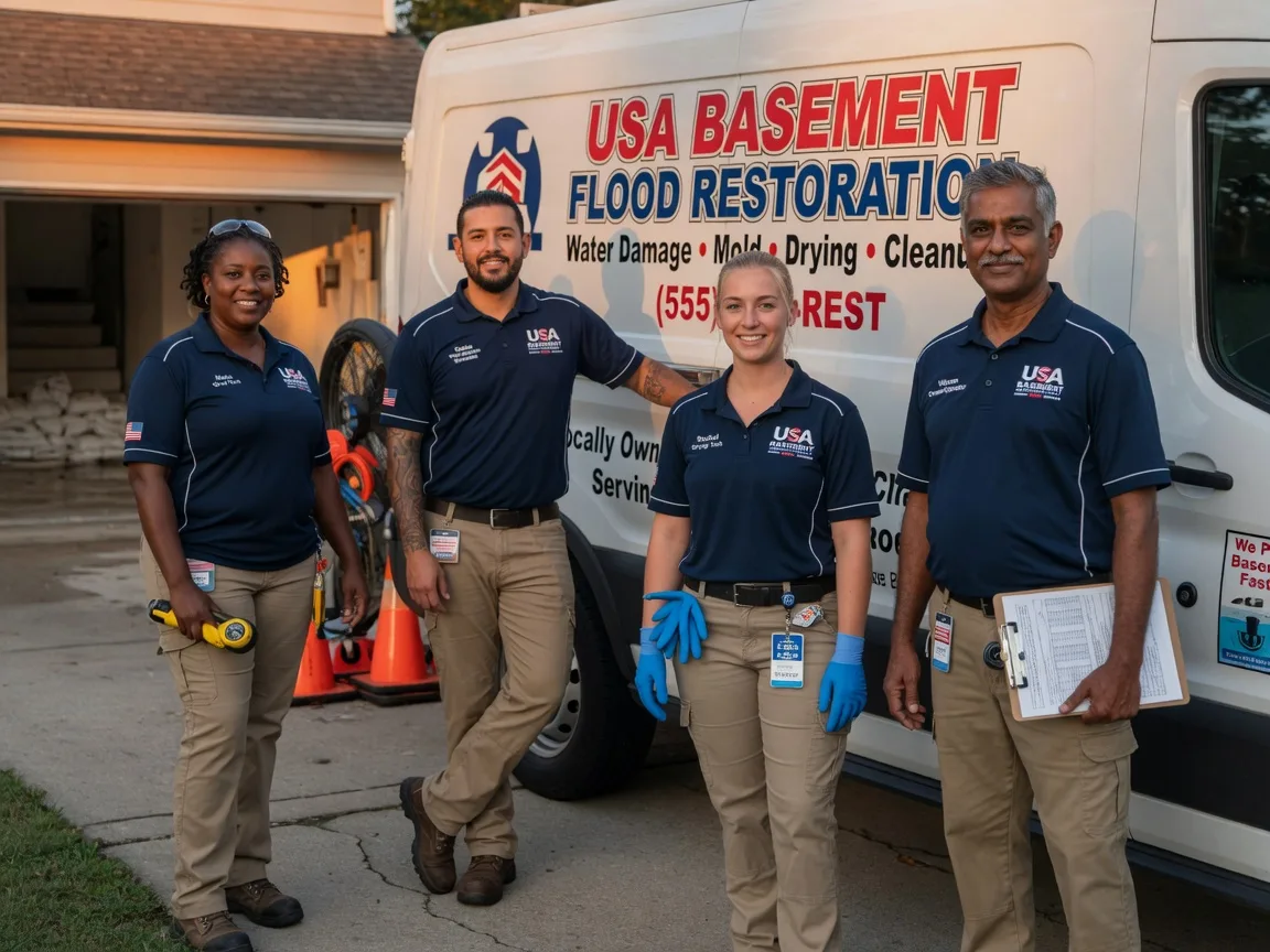 Basement Flood Cleanup company in Walton, IN